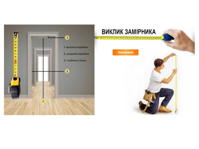 Навіщо викликати замірника для установки дверей